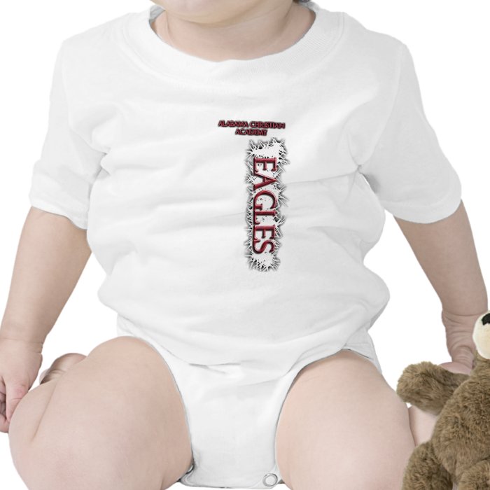 Alabama Christian Academy Eagles Montgomey AL Baby Bodysuits