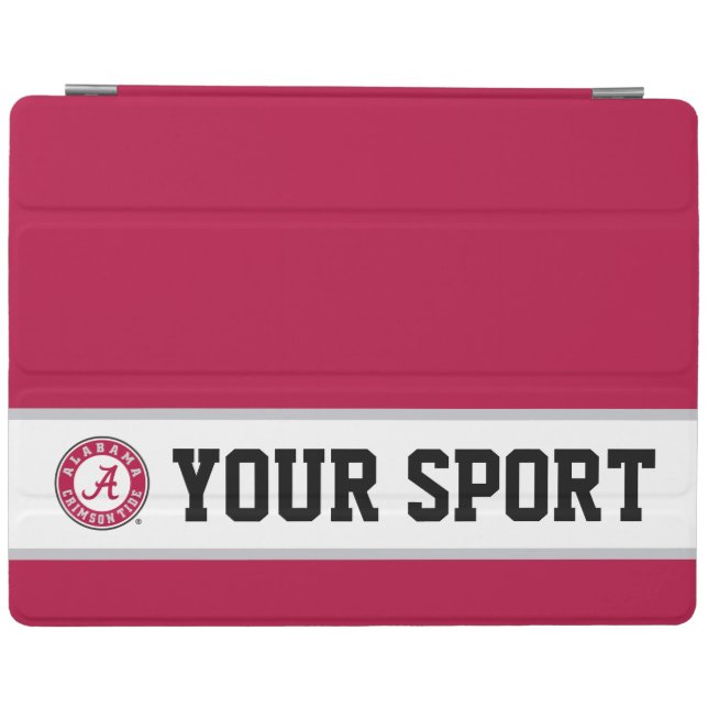 Alabama Circle with Custom Sport iPad Smart Cover (Horizontal)