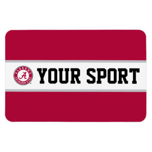 Alabama Circle with Custom Sport Magnet