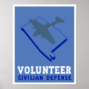 Alabama Civilian Defense -- WPA Poster