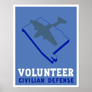 Alabama Civilian Defense -- WPA Poster
