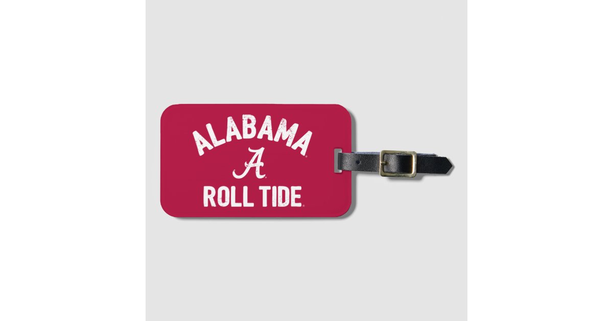 Alabama Classic Roll Tide Luggage Tag Zazzle