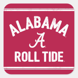 Alabama Script A Decal  University of Alabama Supply Store