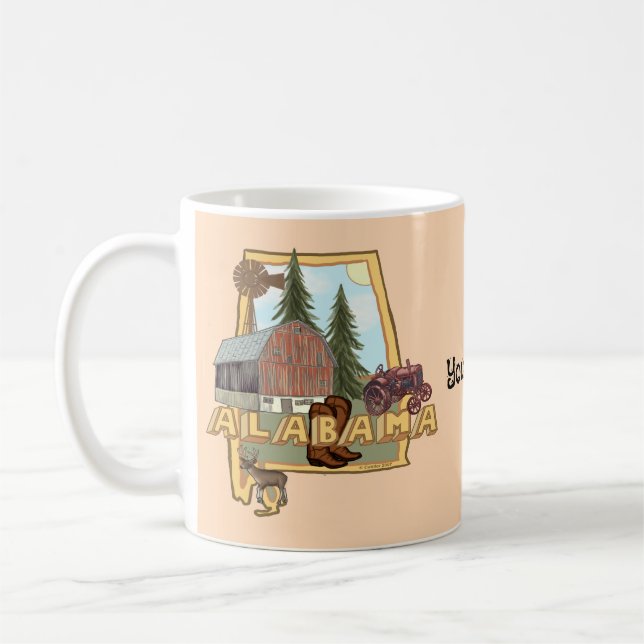 Alabama Coffee Mug (Left)