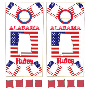 Alabama  cornhole set