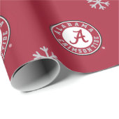 Alabama Crimson  Holiday Tide Wrapping Paper (Roll Corner)