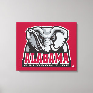 Alabama Crimson Tide Big Al Canvas Print