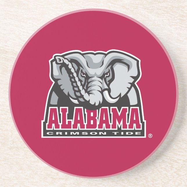 Alabama Crimson Tide Big Al Coaster (Front)