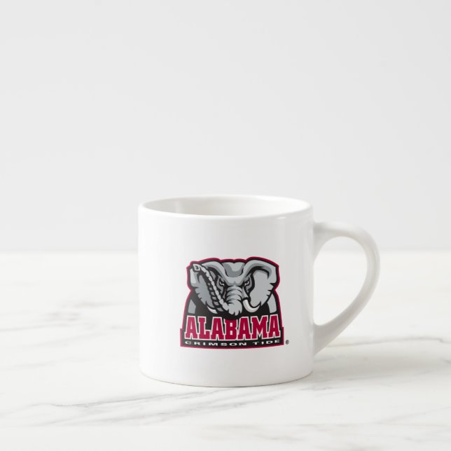 Alabama Crimson Tide Big Al Espresso Cup | Zazzle