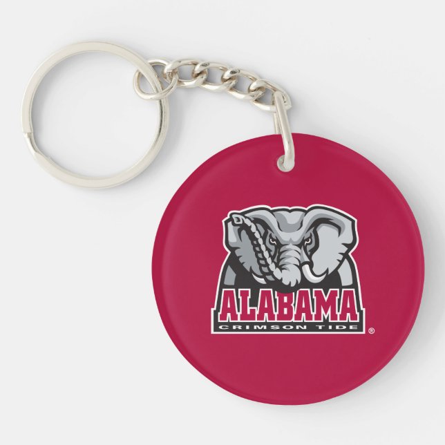 Alabama Crimson Tide Big Al Keychain (Front)
