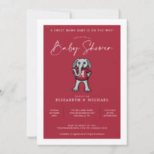 Alabama Crimson Tide   Big AL Kids Club Invitation