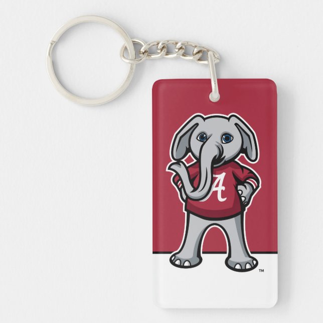 Alabama Crimson Tide | Big AL Kids Club Keychain (Front)