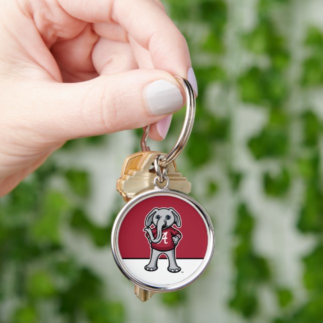 Alabama Crimson Tide | Big AL Kids Club Keychain (Hand)