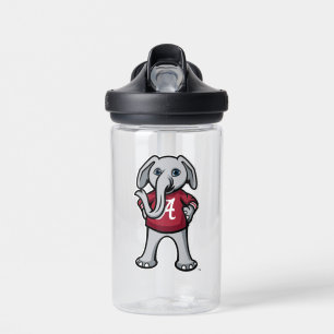 Alabama Crimson Tide   Big AL Kids Club Water Bottle