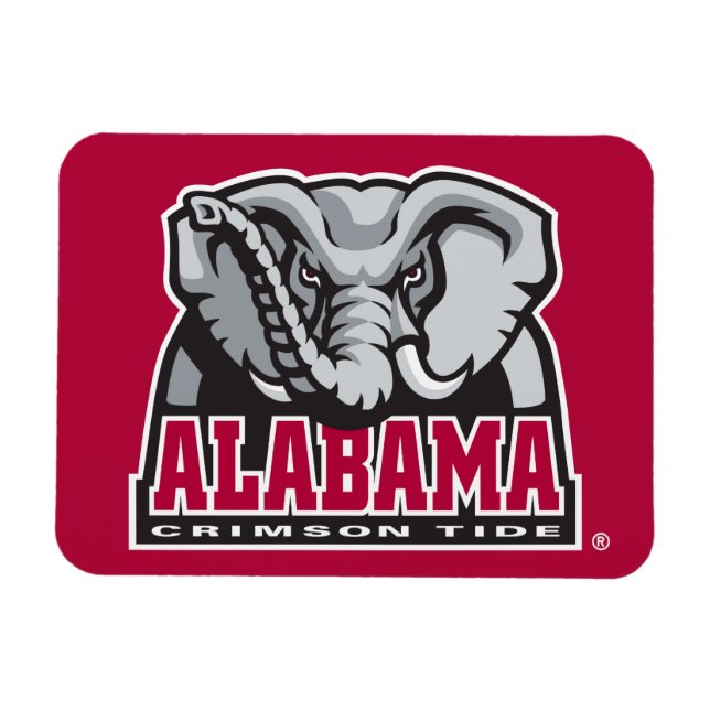 Alabama Crimson Tide Big Al Magnet (Horizontal)