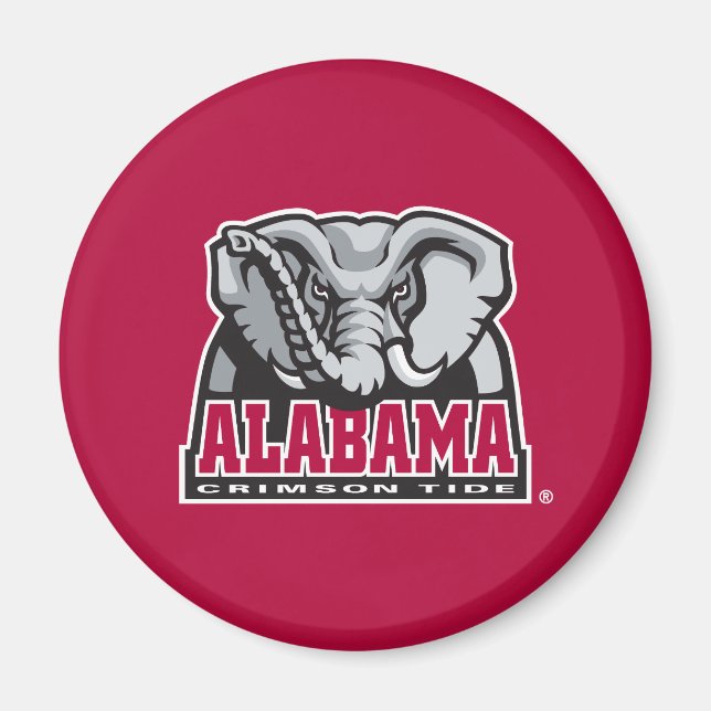 Alabama Crimson Tide Big Al Magnet (Front)