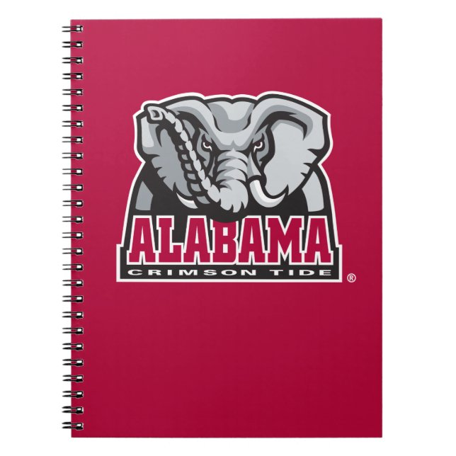 Alabama Crimson Tide Big Al Notebook (Front)