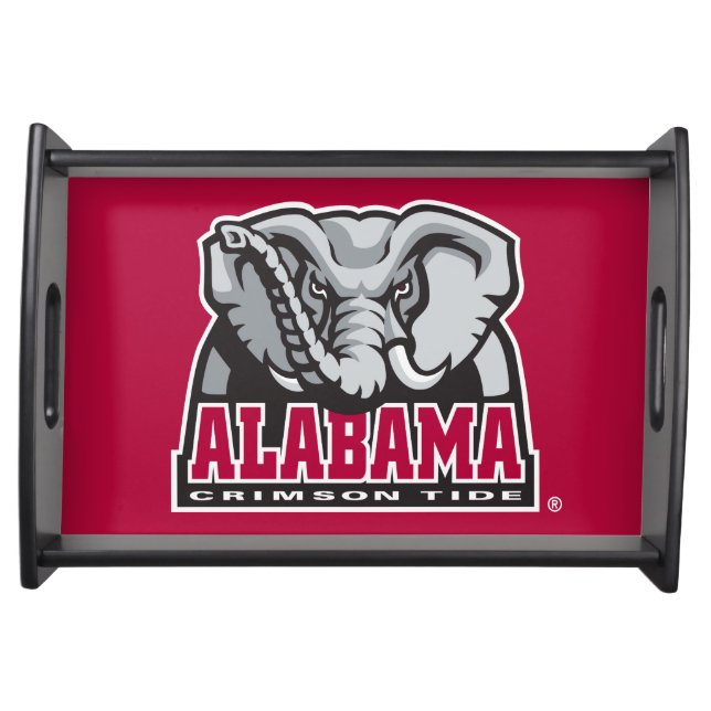 Alabama Crimson Tide Big Al Serving Tray (Front)