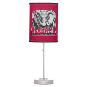 Alabama Crimson Tide Big Al Table Lamp (Front)