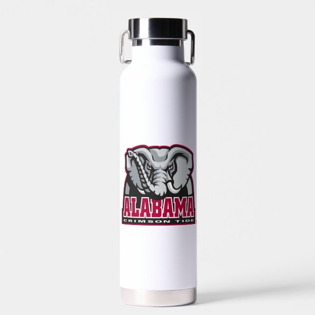 Alabama Crimson Tide Big Al Water Bottle (Front)
