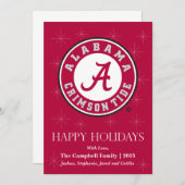 Alabama Crimson Tide Circle (Front/Back)