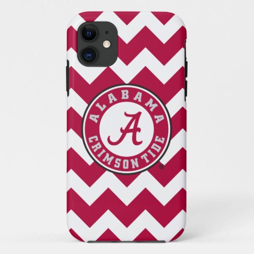 Alabama Crimson Tide Circle iPhone 11 Case