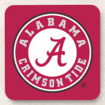 Alabama Crimson Tide Circle Coaster<br><div class="desc">Check out these official Alabama Crimson Tide Logo products! Show your Crimson Tide pride by getting your Bama gear here.  These products will allow you to take your Alabama spirit with you wherever you go!</div>