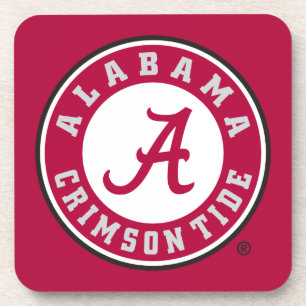 Alabama Crimson Tide Circle Coaster