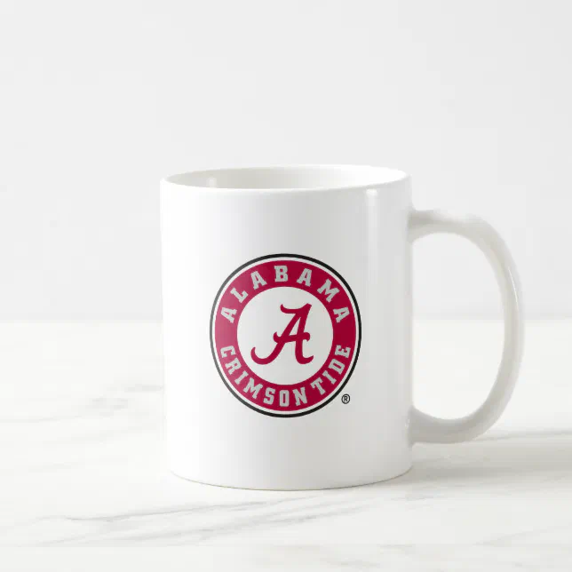 Alabama Crimson Tide Circle Coffee Mug | Zazzle