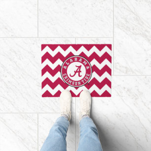 Alabama Crimson Tide Circle Doormat