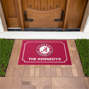 Alabama Crimson Tide Circle Doormat