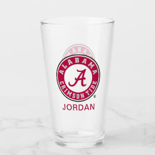 Alabama Crimson Tide Circle Glass