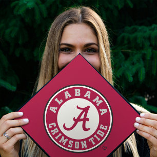 Alabama Crimson Tide Circle Graduation Cap Topper