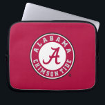 Alabama Crimson Tide Circle Laptop Sleeve<br><div class="desc">Check out these official Alabama Crimson Tide Logo products! Show your Crimson Tide pride by getting your Bama gear here.  These products will allow you to take your Alabama spirit with you wherever you go!</div>
