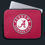 Alabama Crimson Tide Circle Laptop Sleeve<br><div class="desc">Check out these official Alabama Crimson Tide Logo products! Show your Crimson Tide pride by getting your Bama gear here. These products will allow you to take your Alabama spirit with you wherever you go!</div>