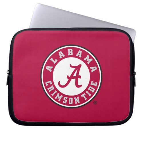 Alabama Crimson Tide Circle Laptop Sleeve