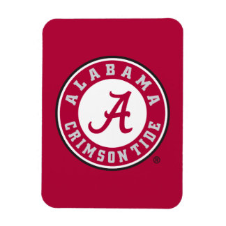 Alabama Crimson Tide Circle Magnet