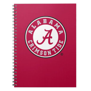 NCAA Alabama Crimson Tide Polka Dot Design Stationary Journal 