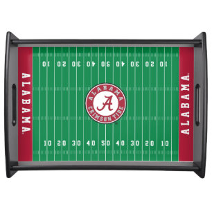 Alabama Crimson Tide Circle Serving Tray