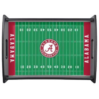 Alabama Crimson Tide Circle Serving Tray