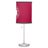 Alabama Crimson Tide Circle Table Lamp (Right)