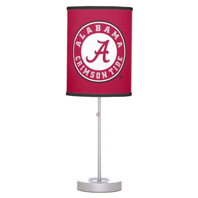 alabama crimson tide table lamps