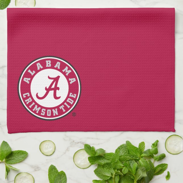 Alabama Crimson Tide Circle Towel (Folded)