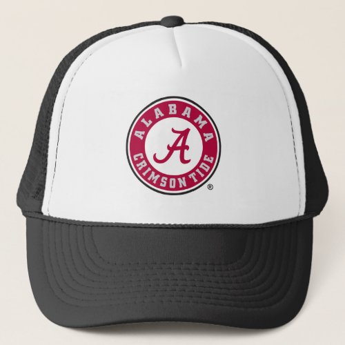 Alabama Crimson Tide Circle Trucker Hat