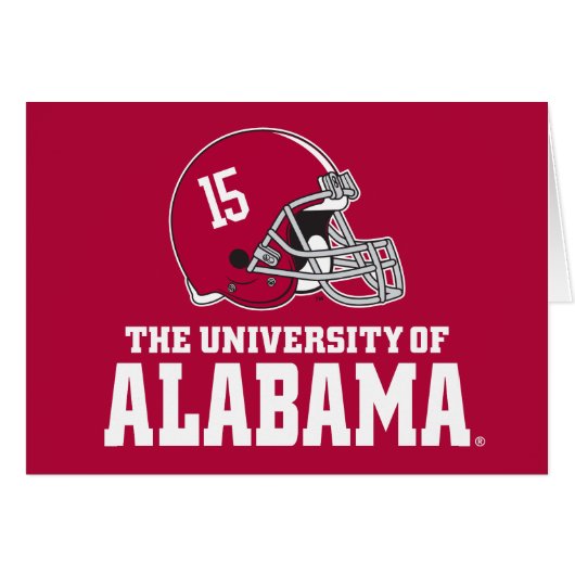 Alabama Crimson Tide Football Helmet (Front Horizontal)