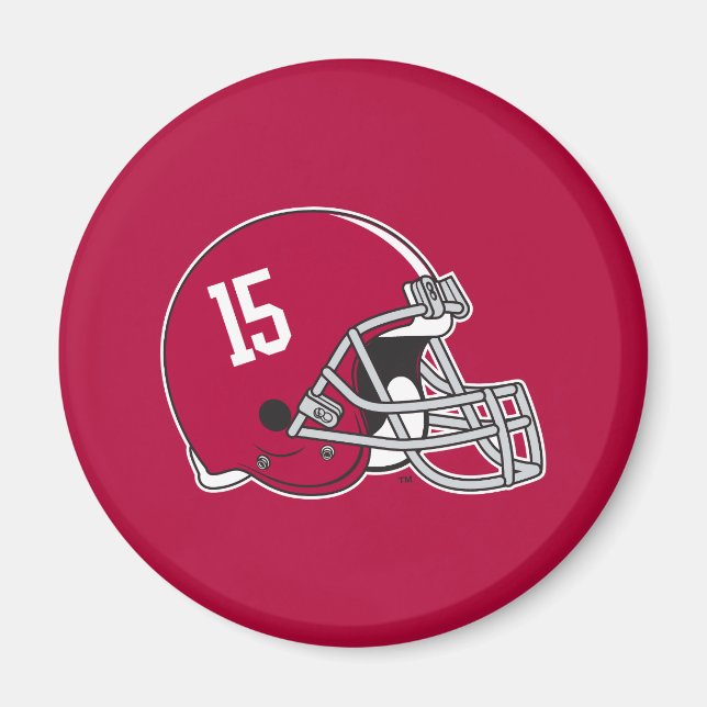 Alabama Crimson Tide Football Helmet Magnet (Front)