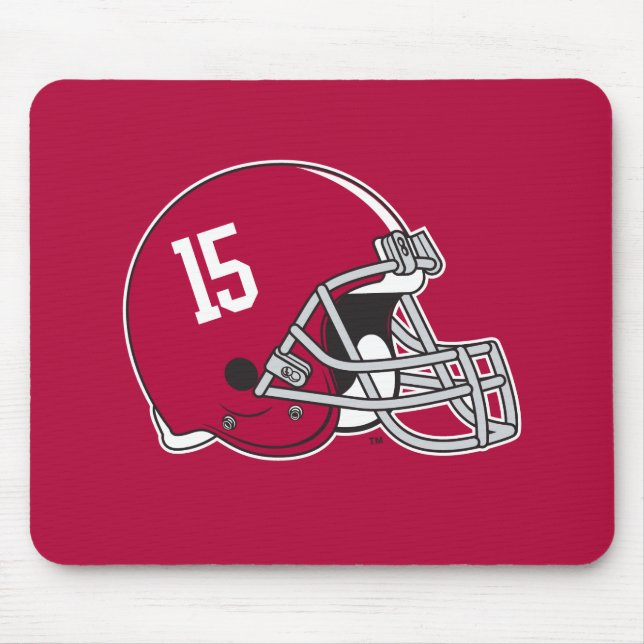 Alabama Crimson Tide Football Helmet Mouse Pad (Front)