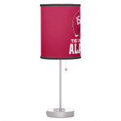 Alabama Crimson Tide Football Helmet Table Lamp (Left)