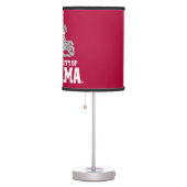 Alabama Crimson Tide Football Helmet Table Lamp (Right)