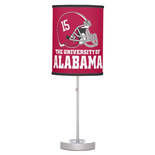 Alabama Crimson Tide Football Helmet Table Lamp (Front)